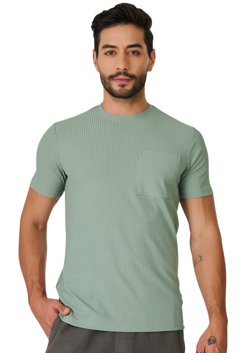 Pista Ribbed Pocket T-Shirt