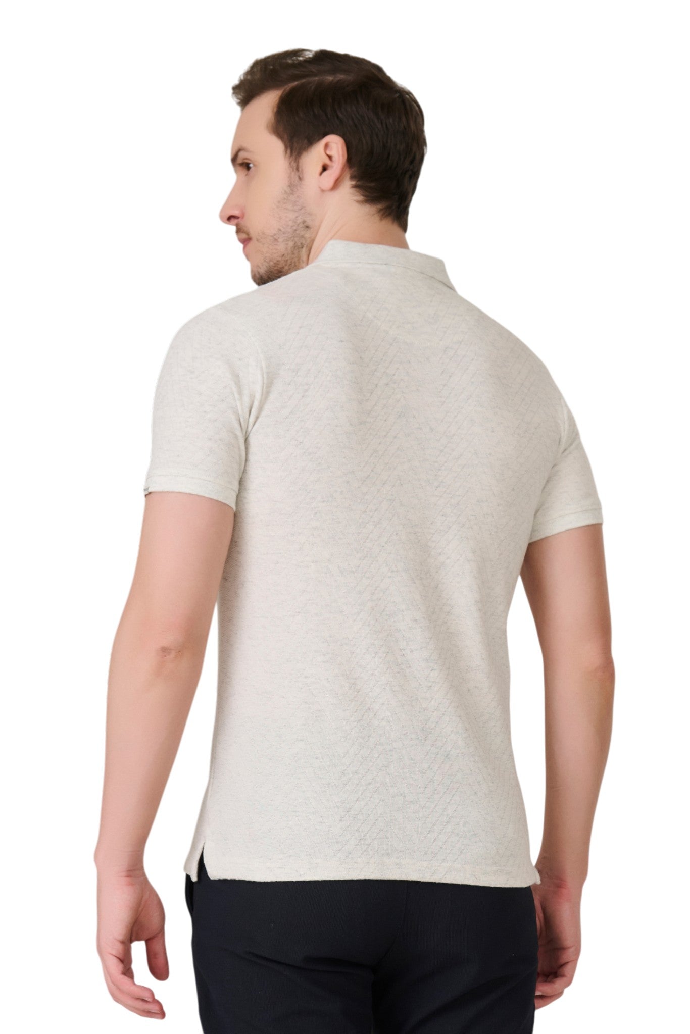 Buy Snowmil Chevron Polo T-Shirt Online Shopping view 4