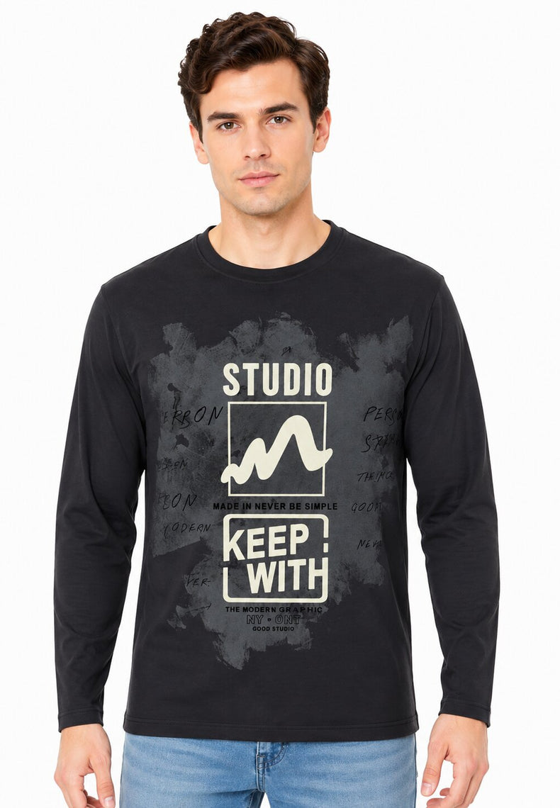 Black Studio Graphic T-Shirt