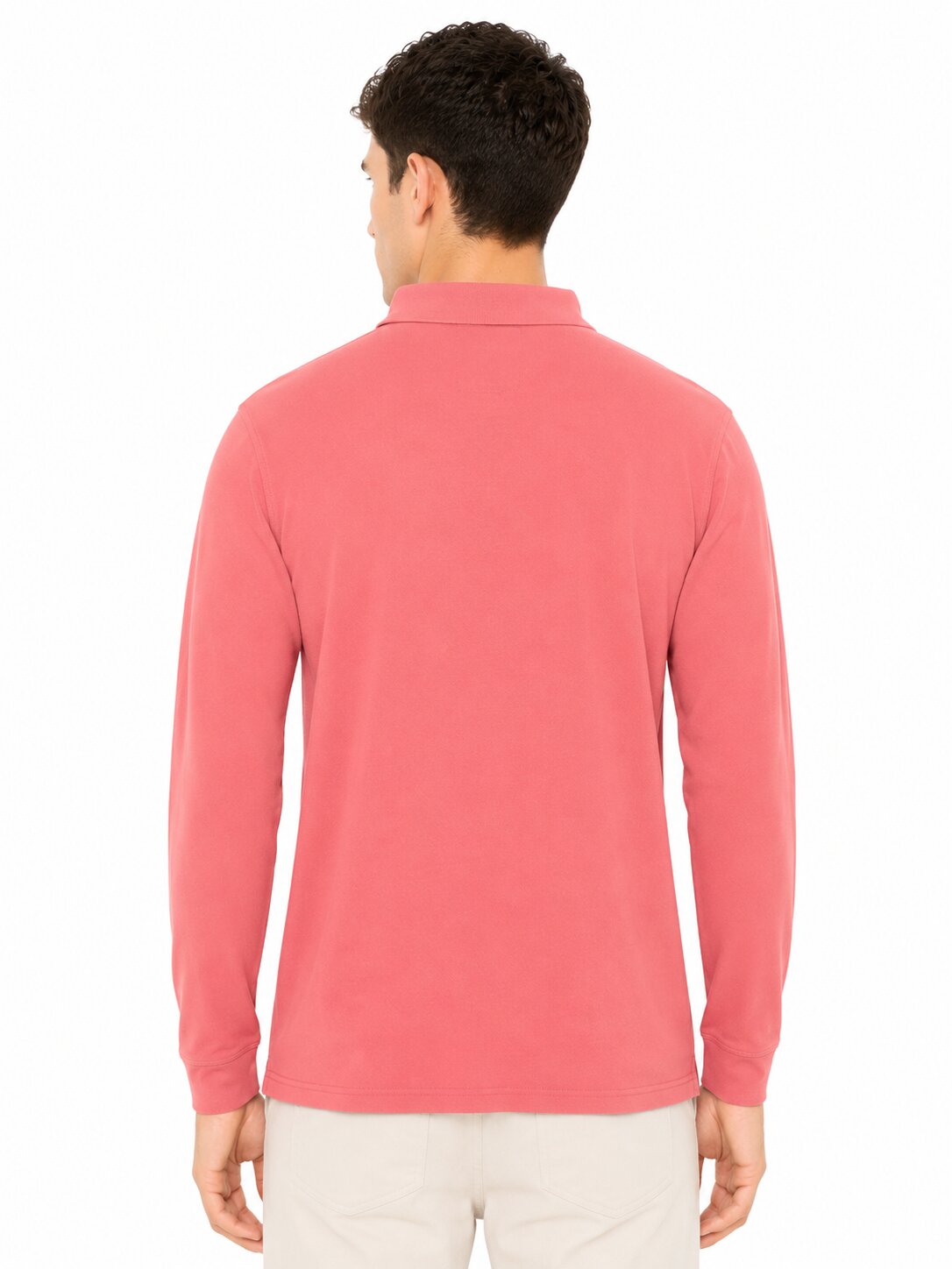 Buy Rose Pocket Polo Online Shopping view 2