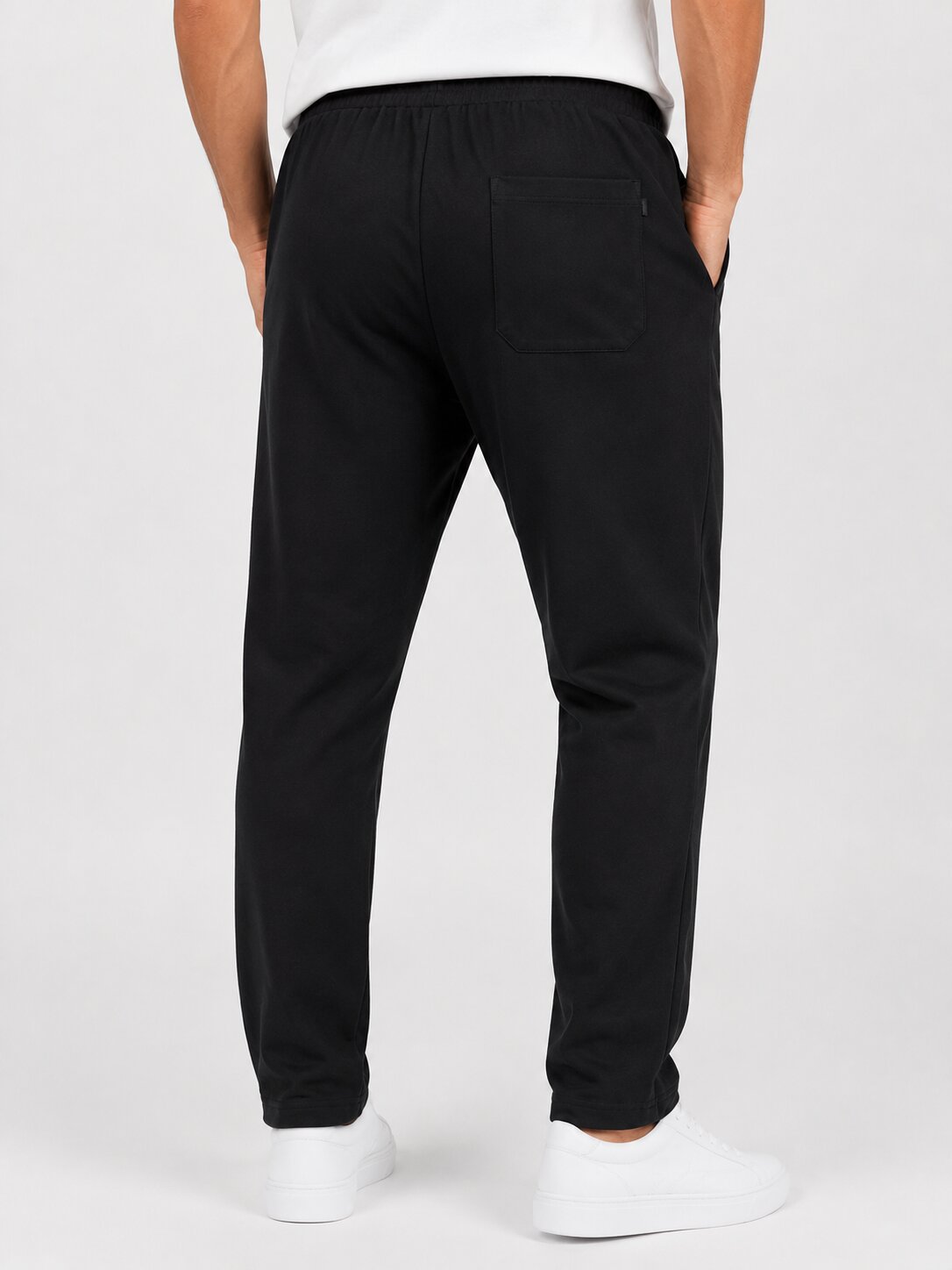 Buy Black Keep With Black Trackpants Online Shopping view 2