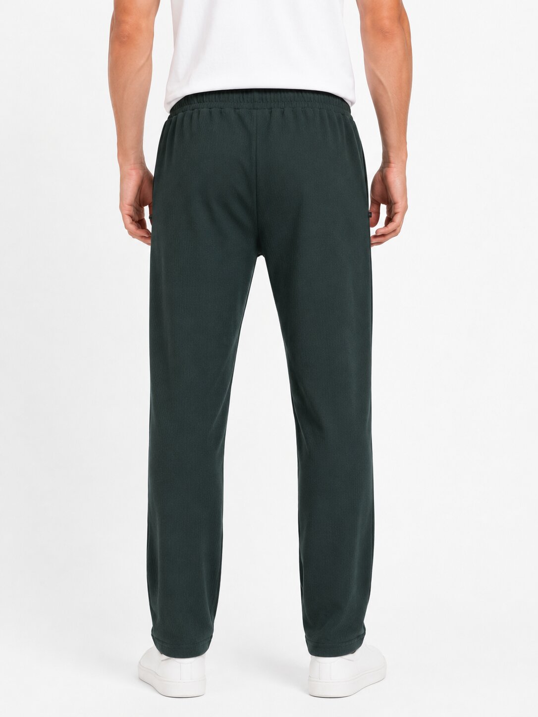 Buy Bottle Green Jogger Trackpants Online Shopping view 2