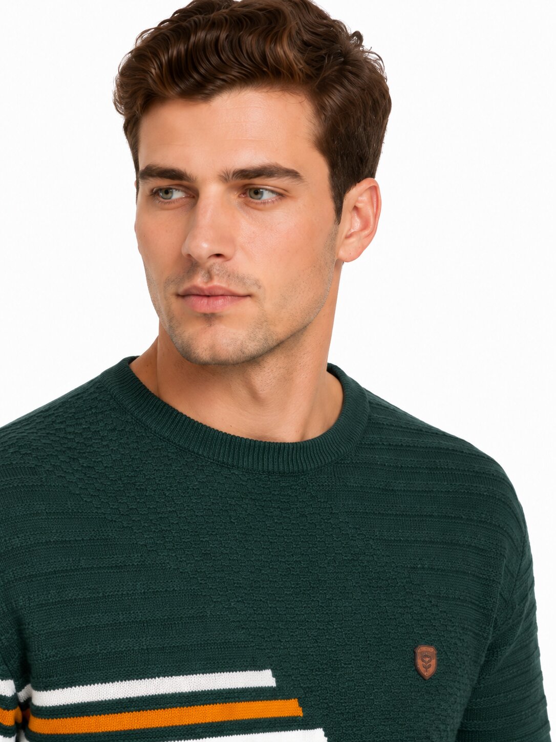Buy Bottle Multicolor Stripe Sweater Online Shopping view 3