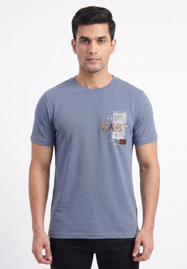 D.grey raw-graphic-tshirt