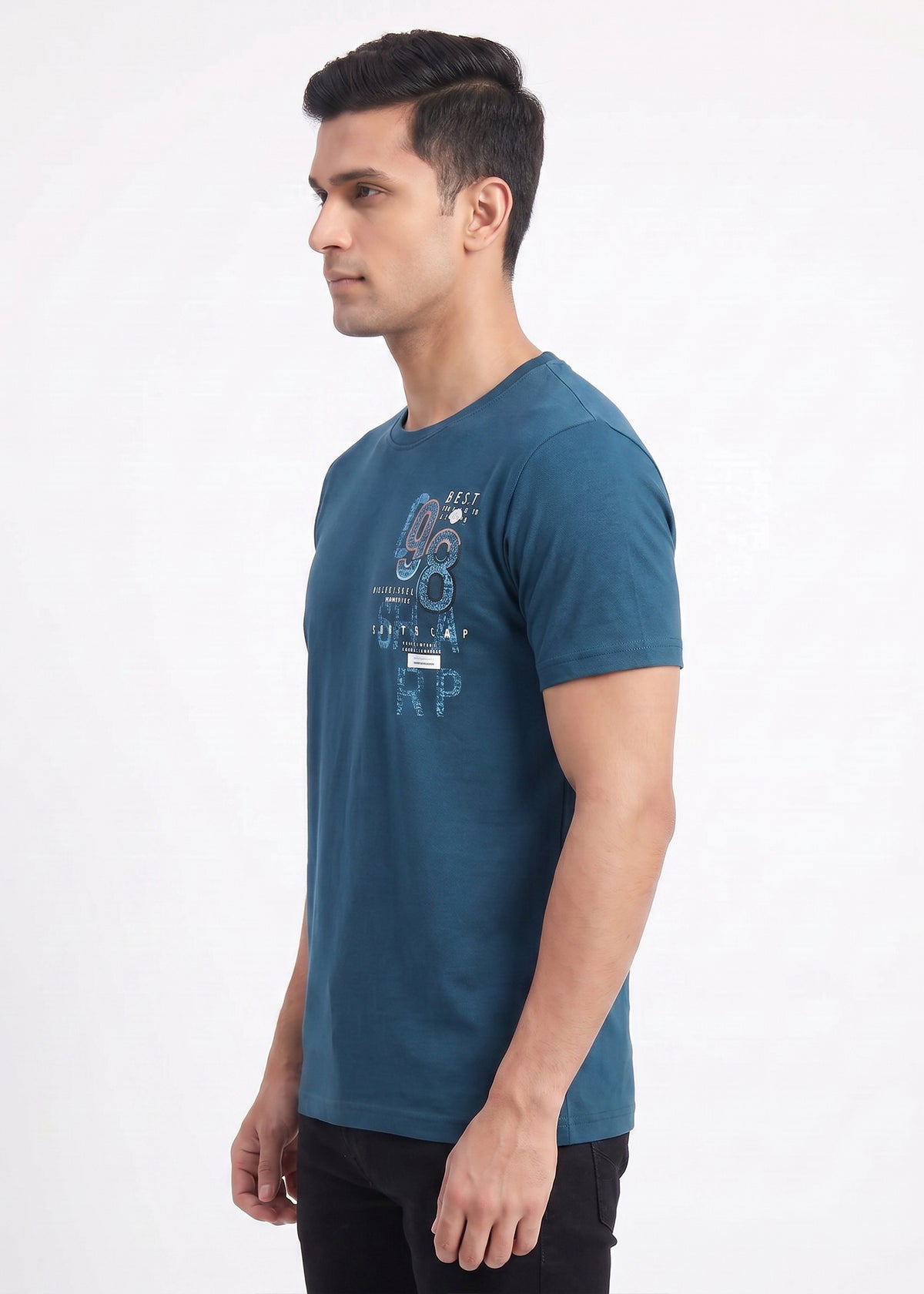 Buy Airforce numeric-graphic-tshirt Online Shopping view 4