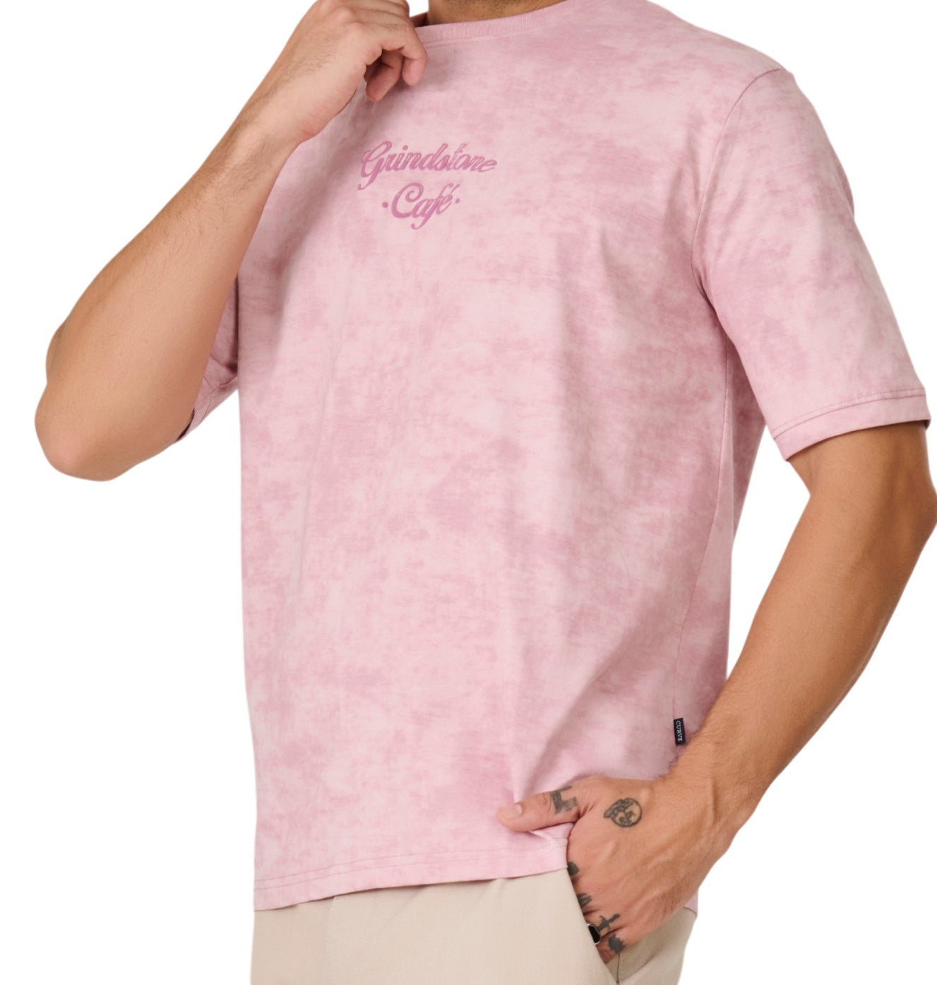 Pink Grindstone Café T-Shirt