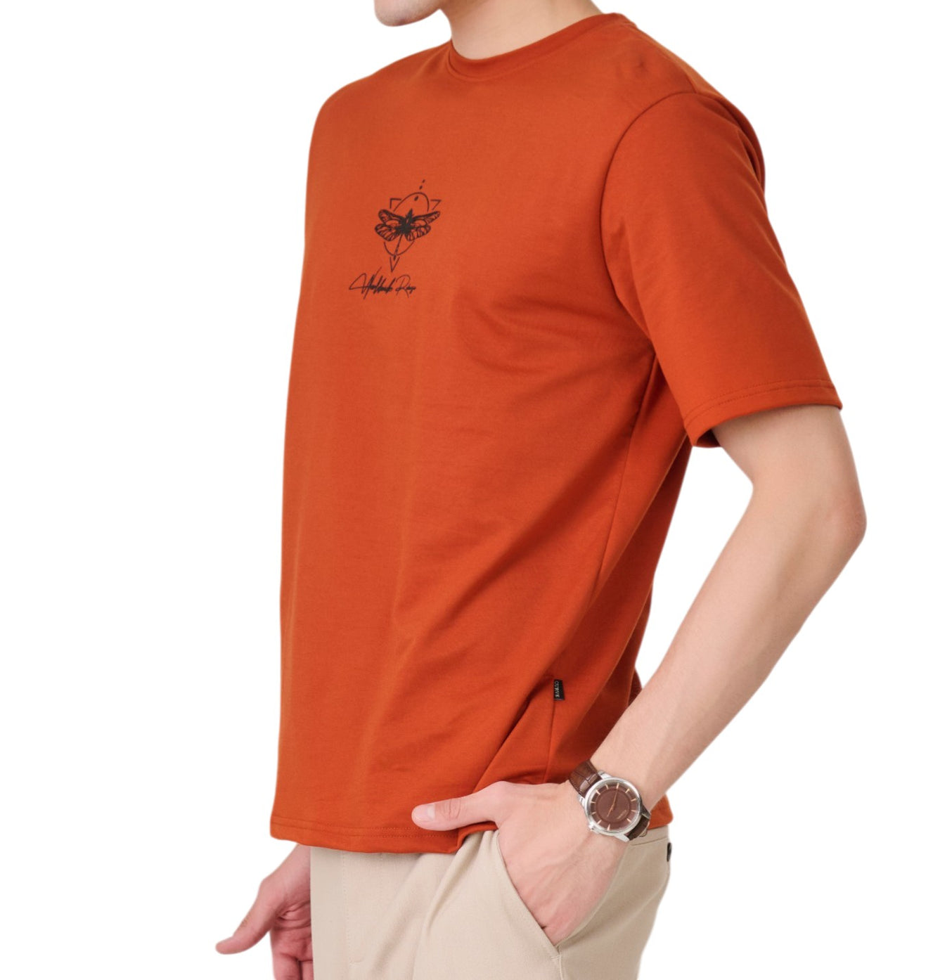Rust Dragonfly Graphic T-Shirt