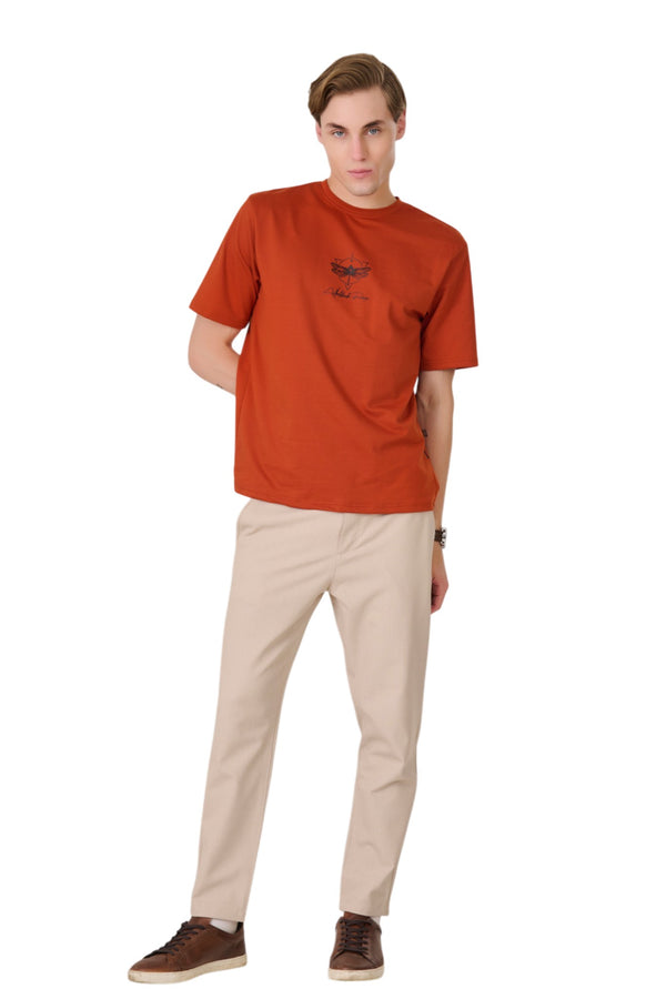 Rust Dragonfly Graphic T-Shirt