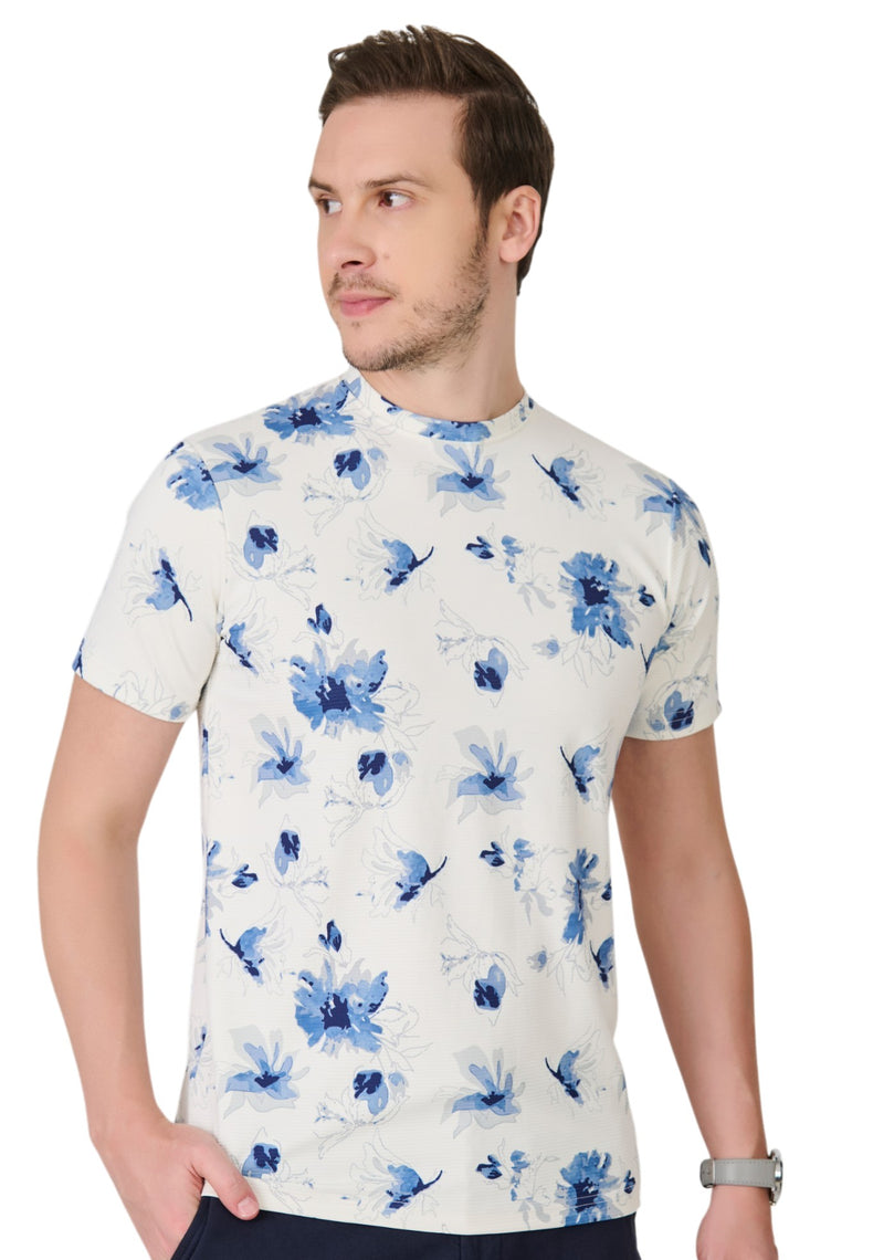 White Floral T-Shirt
