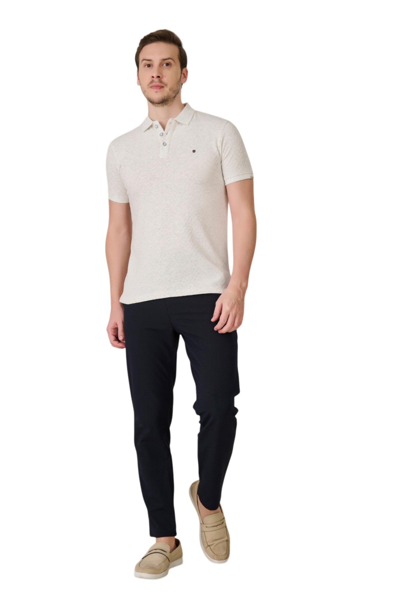 Buy Snowmil Chevron Polo T-Shirt Online Shopping view 5