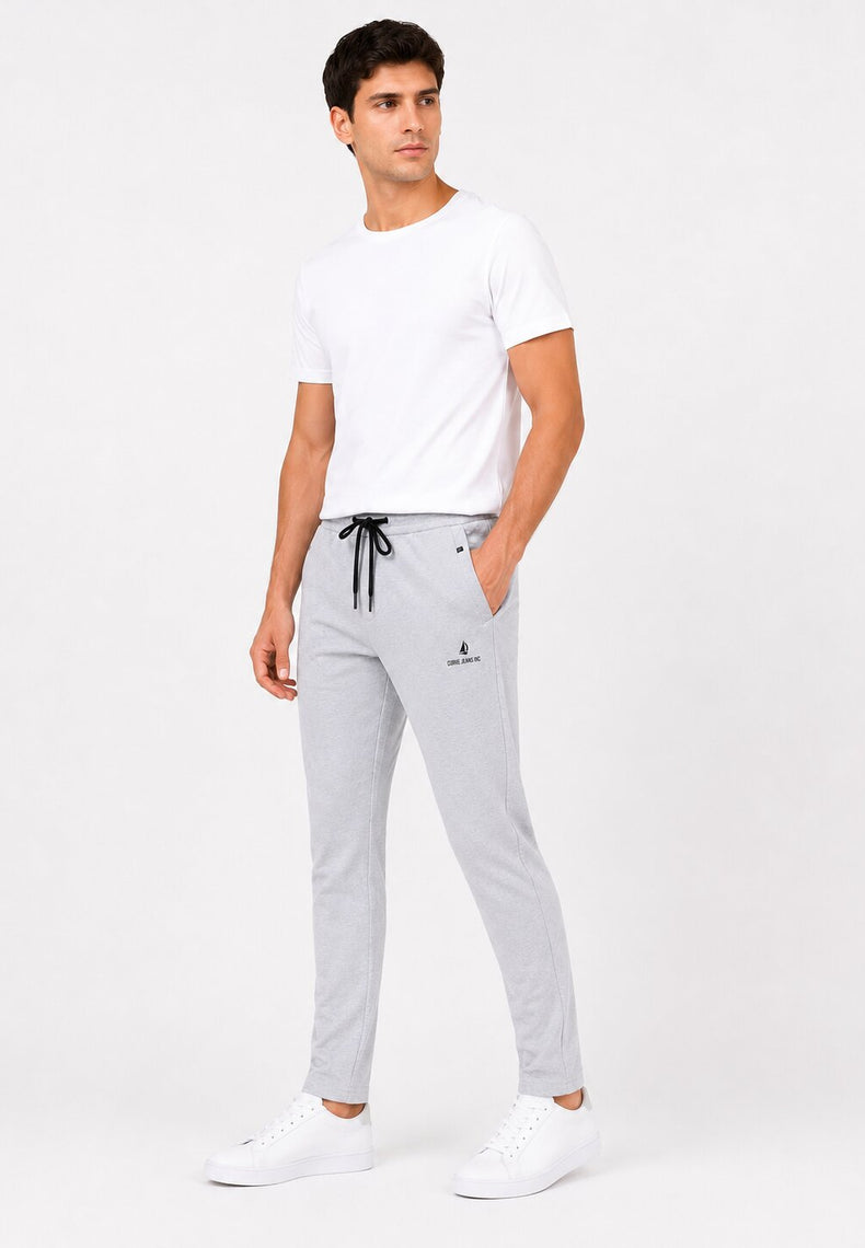 Light Grey Casual Trackpants