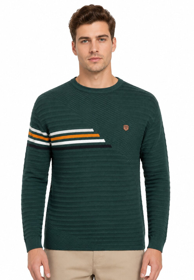 Bottle Multicolor Stripe Sweater