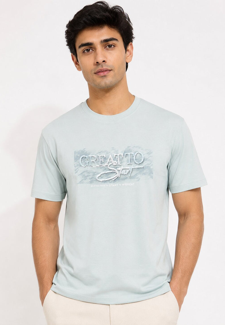 Great Start Light Grey T-Shirt