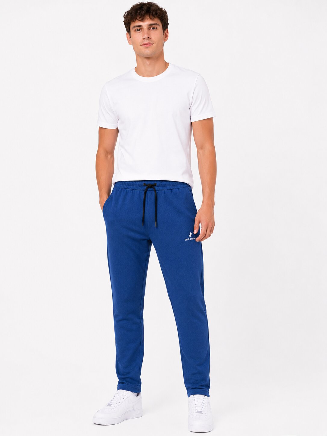 Buy Denim Mil Logo Trackpants Online Shopping view 1