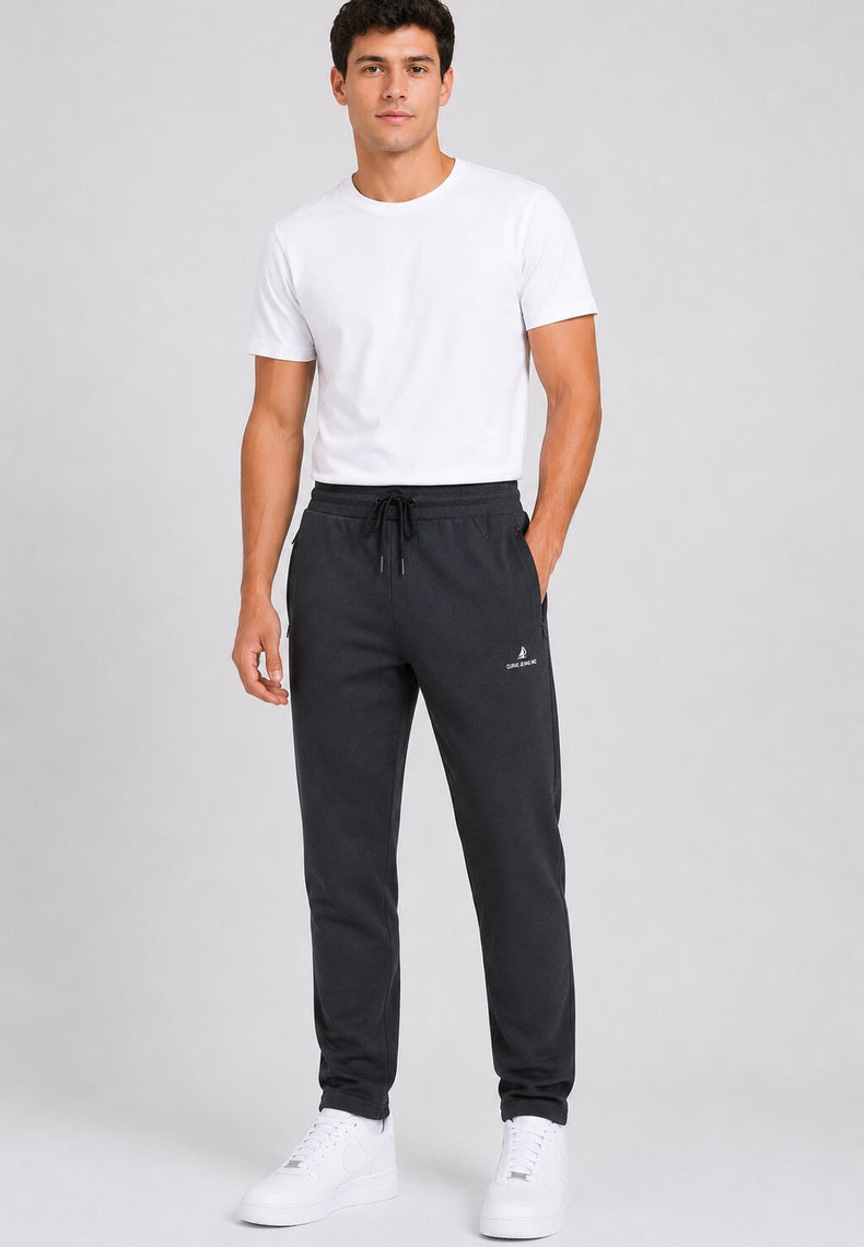 Dark Grey Logo Trackpants