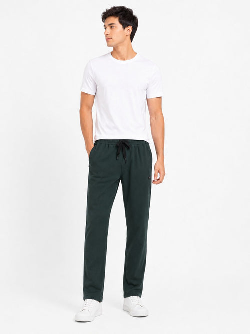 Bottle Green Jogger Trackpants