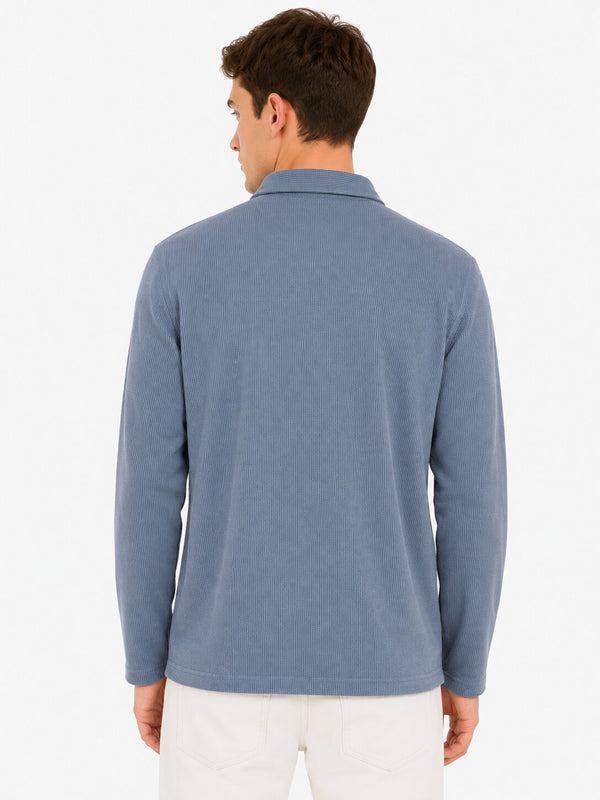 Airforce Zip Collar T-Shirt