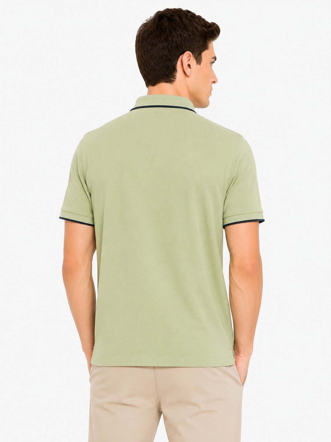 Buy Pista Contrast Polo Online Shopping view 2