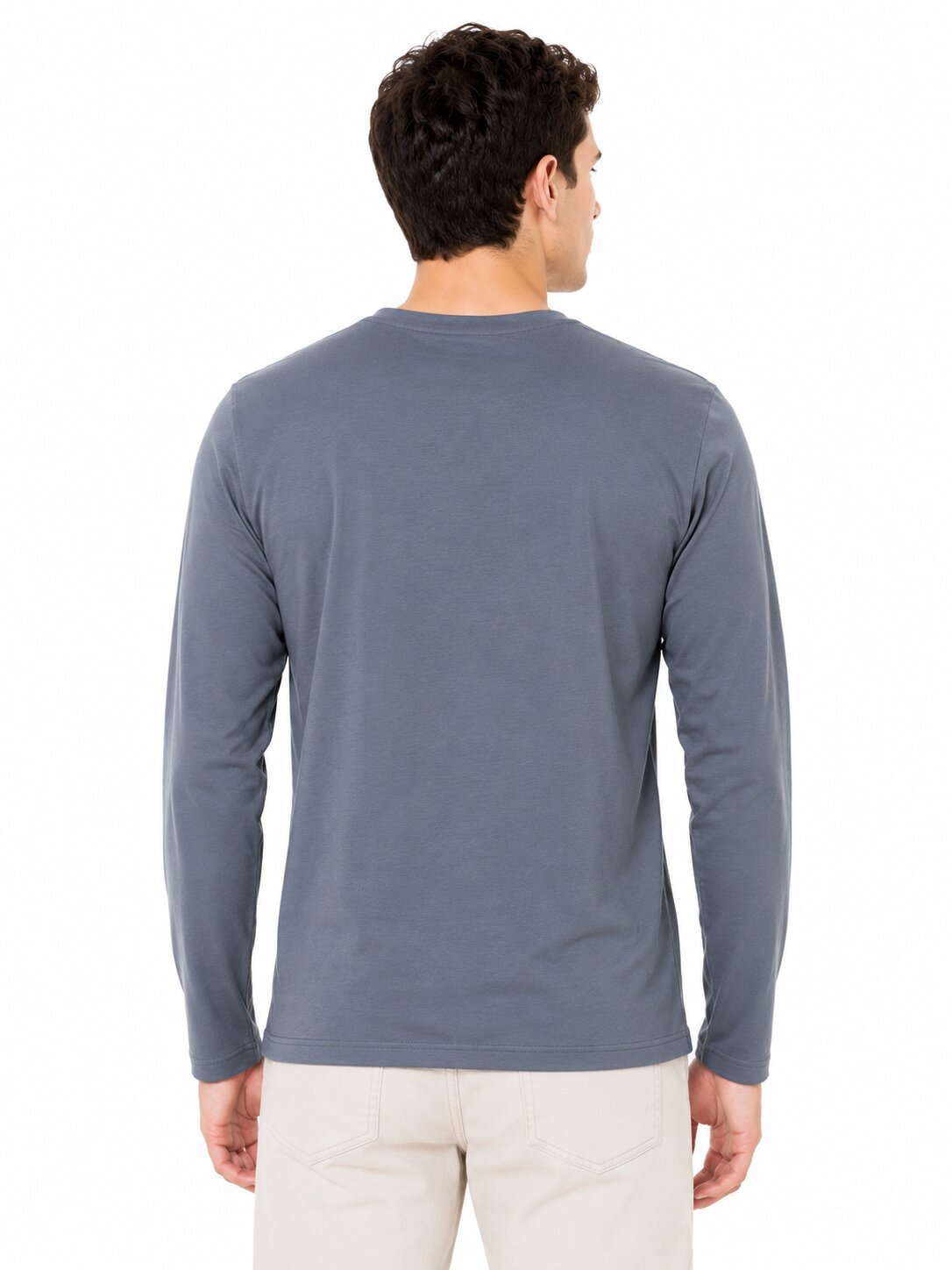 Buy Grey Studio Graphic T-Shirt Online Shopping view 2