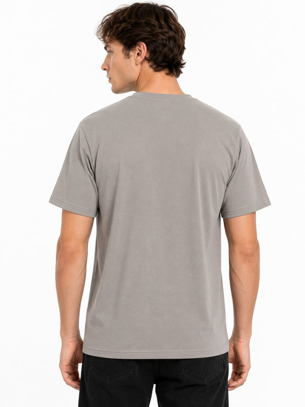 Dark Grey Urban Splash Graphic T-Shirt