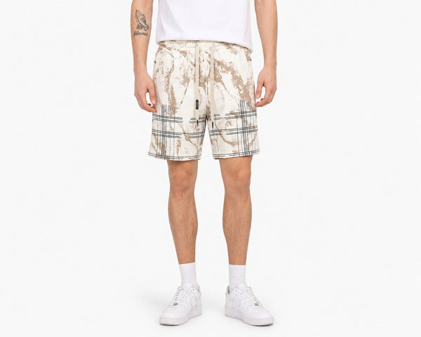 Abstract Print Casual Shorts