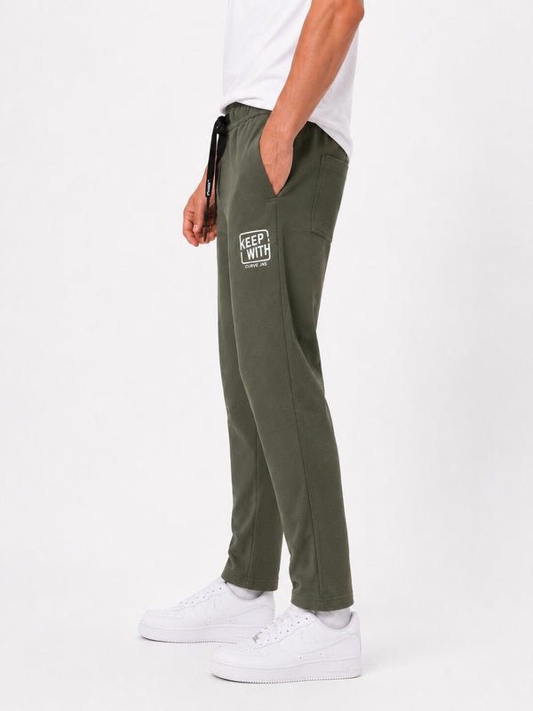 Olive Keep With Trackpants