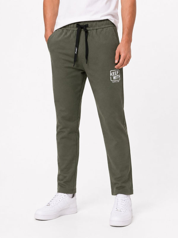Olive Keep With Trackpants