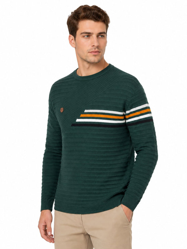 Bottle Multicolor Stripe Sweater