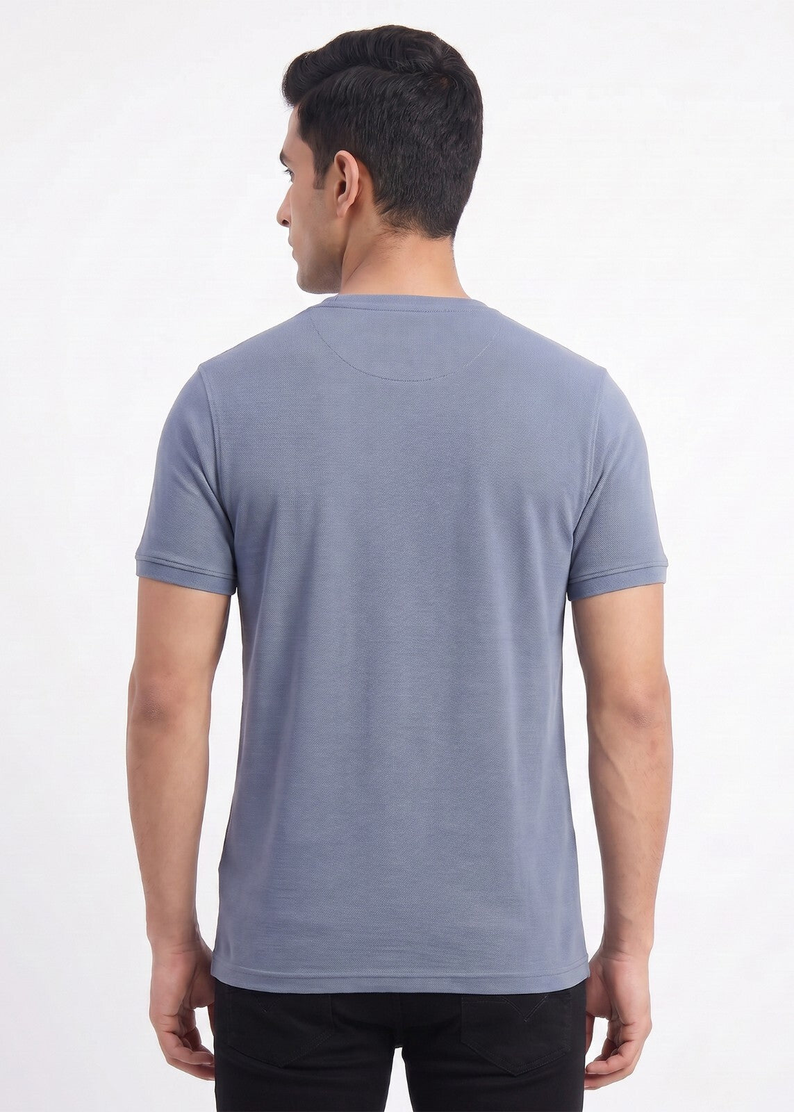 Buy D.grey raw-graphic-tshirt Online Shopping view 2