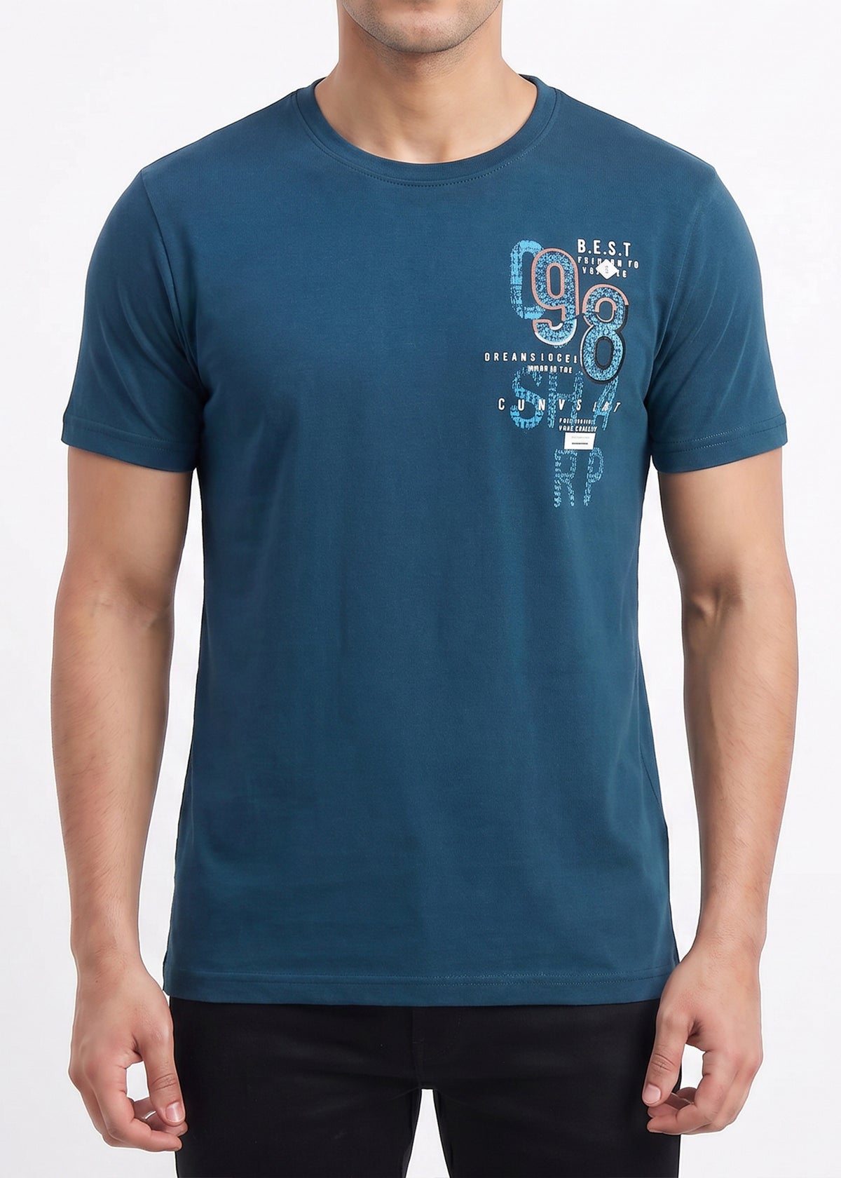 Buy Airforce numeric-graphic-tshirt Online Shopping view 3