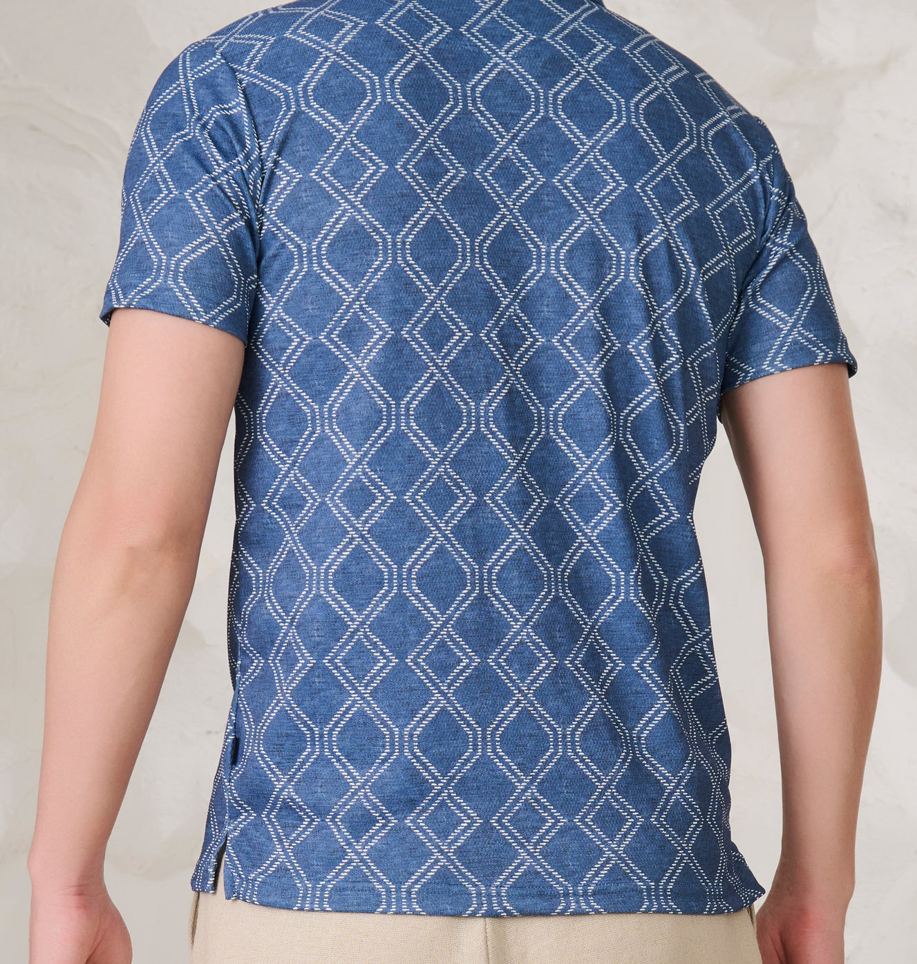 Helical Cuban Shirt - Blue