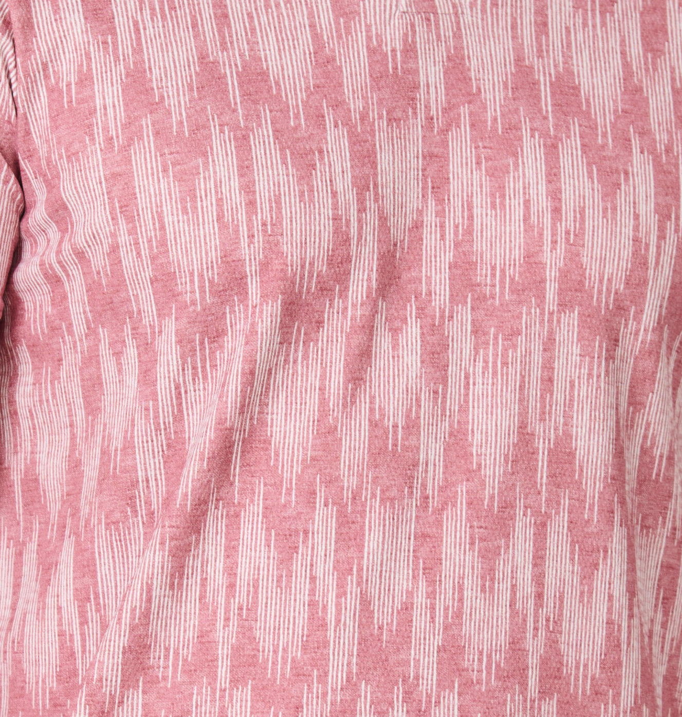 Ikat Cuban T-Shirt - Matt Red