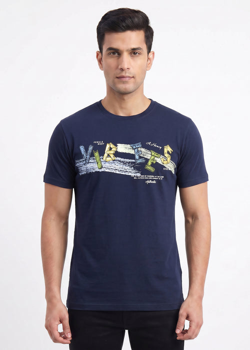 Navy-vibes-graphic-tshirt