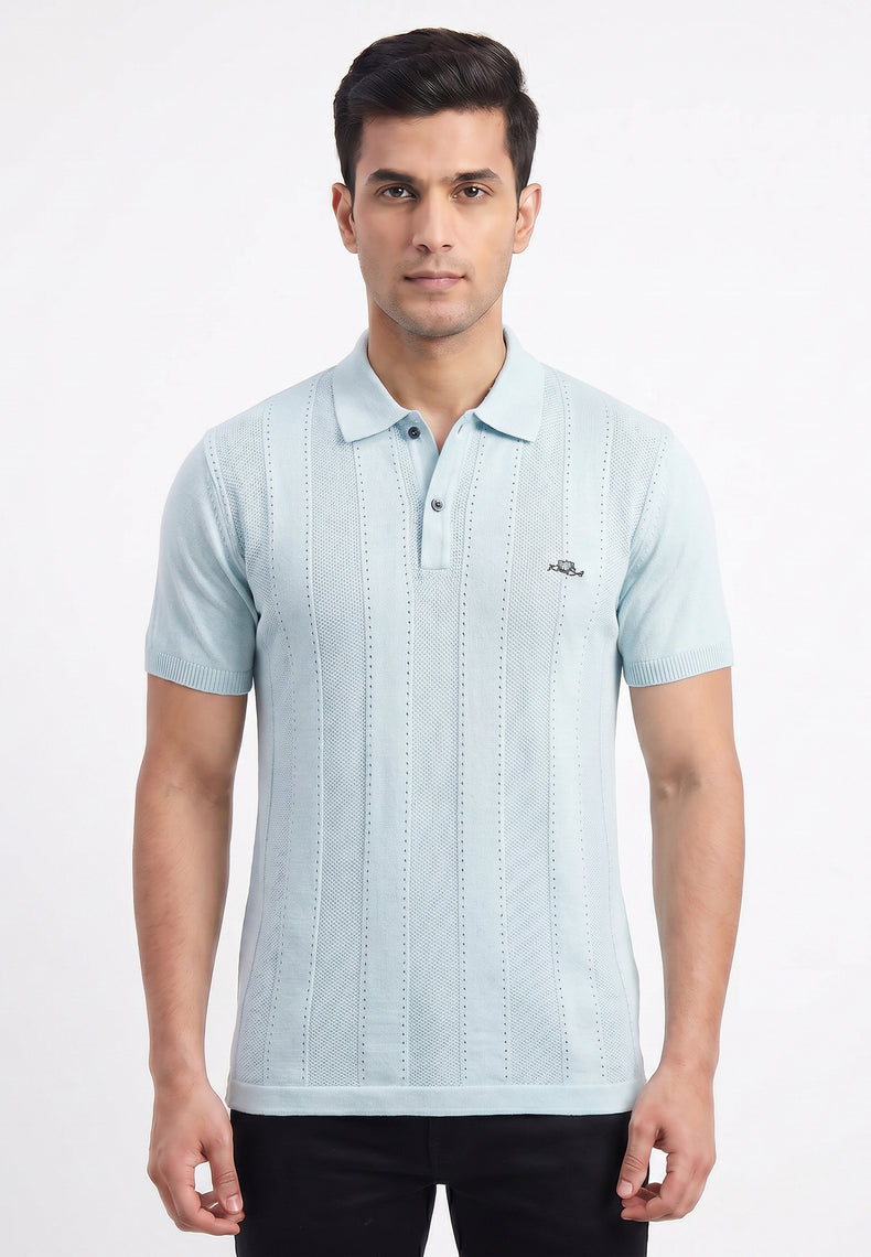 Skywalk-textured-polo-tshirt