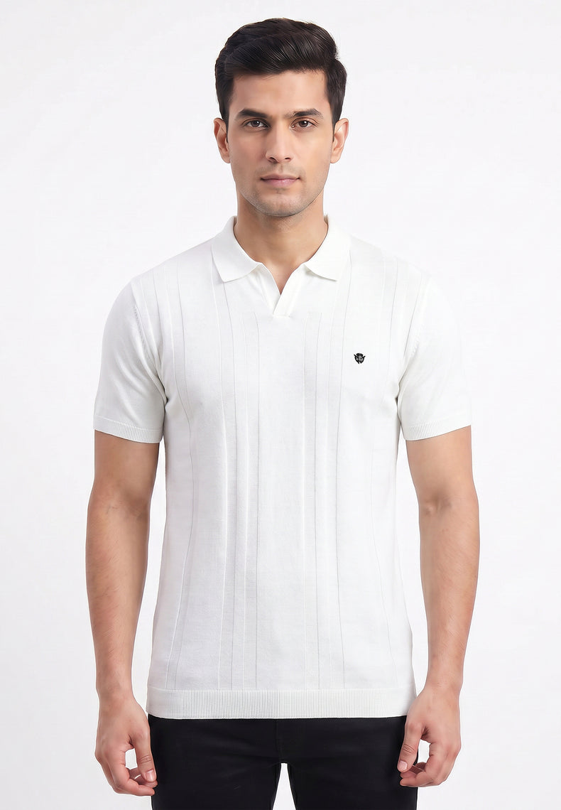 white-vertical-textured-polo-tshirt