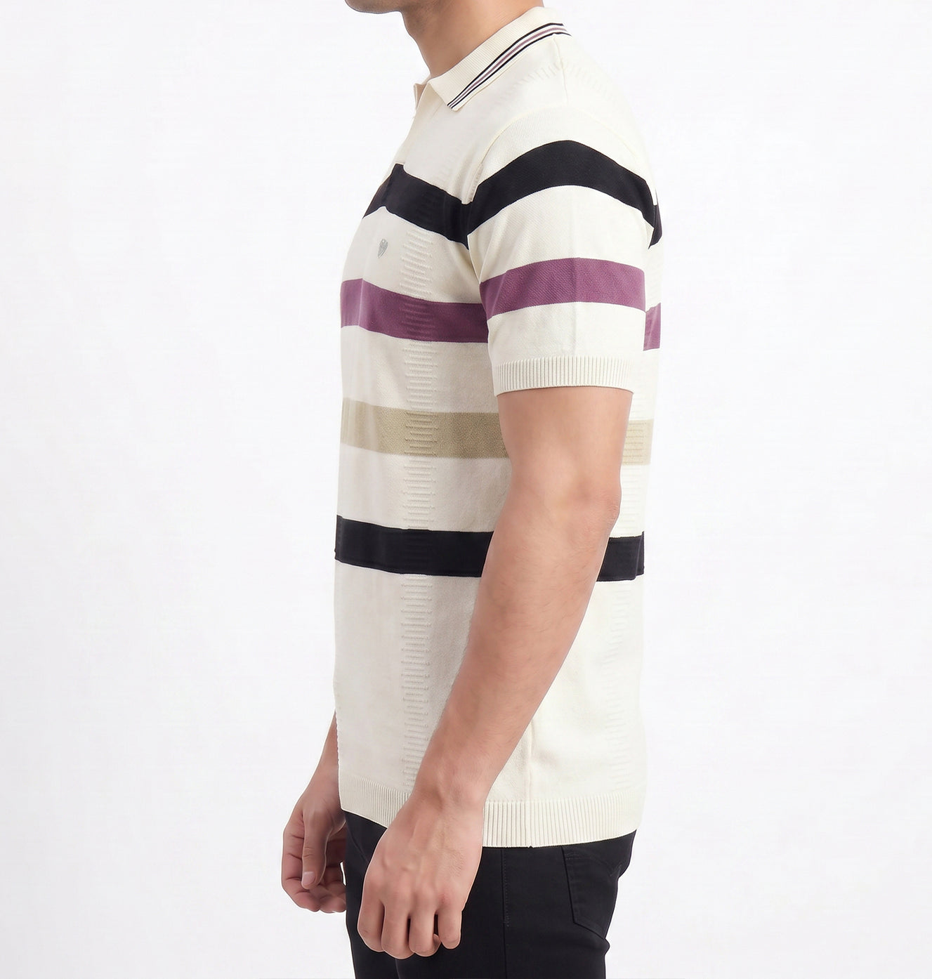 O.white-multicolor-striped-polo-tshirt