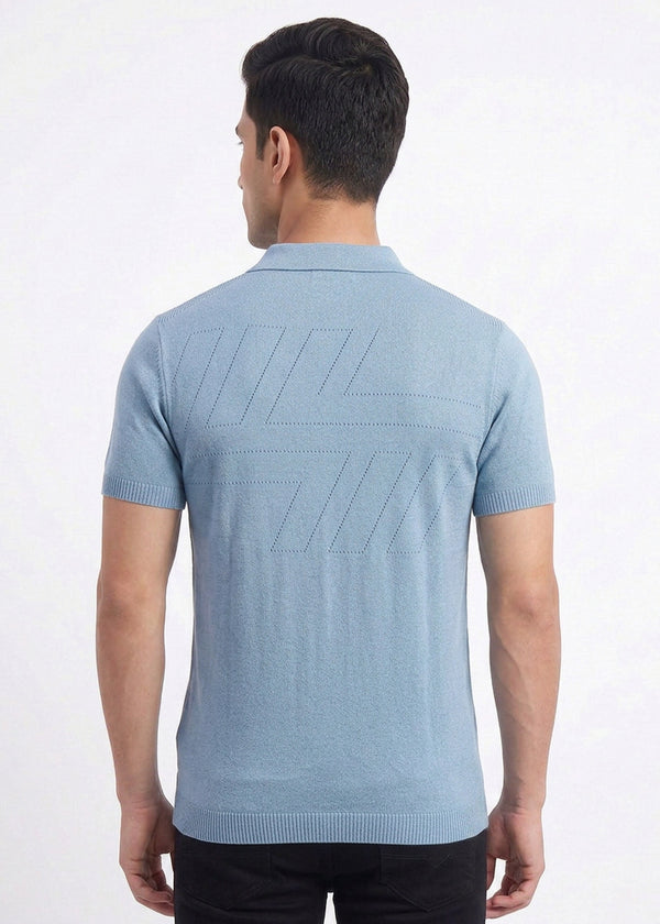 Airforce Geometric Polo T-Shirt