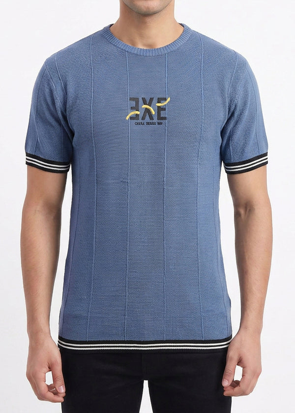 Airforce Textured Panel T-Shirt