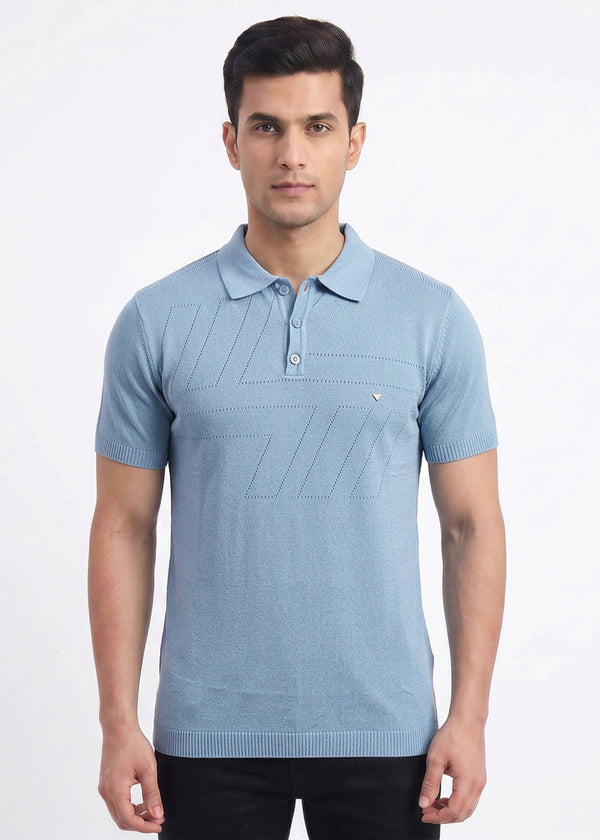 Airforce Geometric Polo T-Shirt
