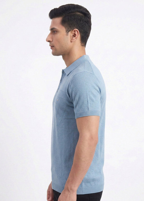 Airforce Geometric Polo T-Shirt