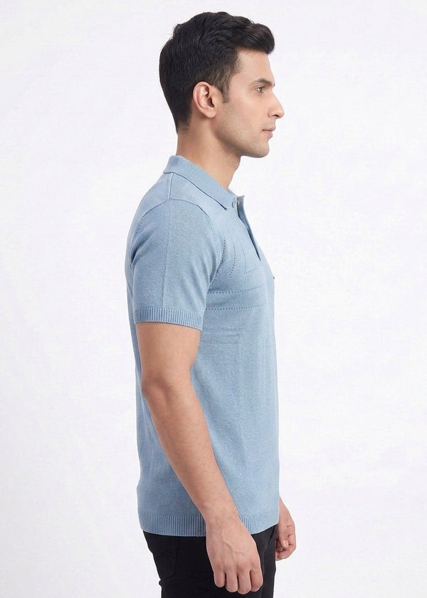 Airforce Geometric Polo T-Shirt